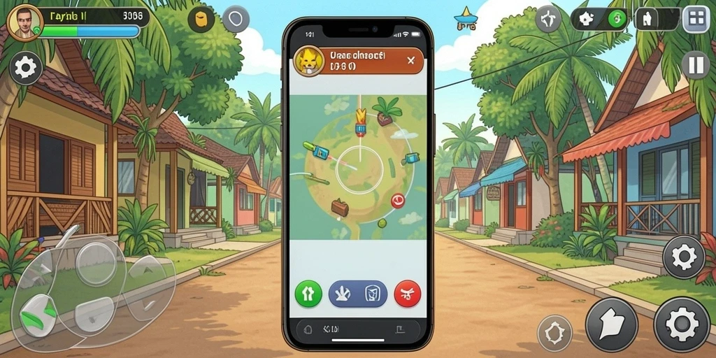 merpati178 - Screenshot menampilkan mode multiplayer yang seru.